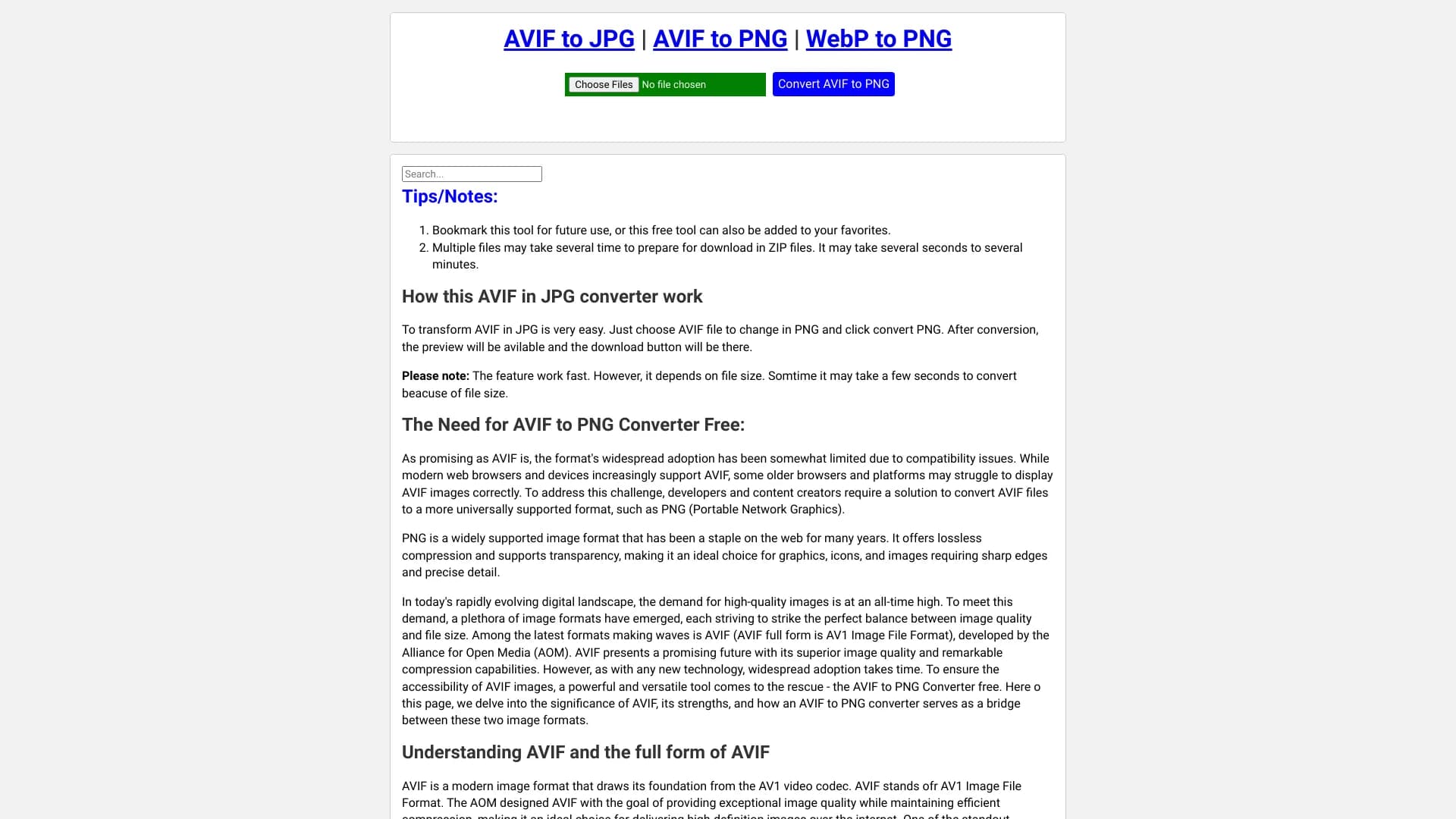 Avif To Png Converter