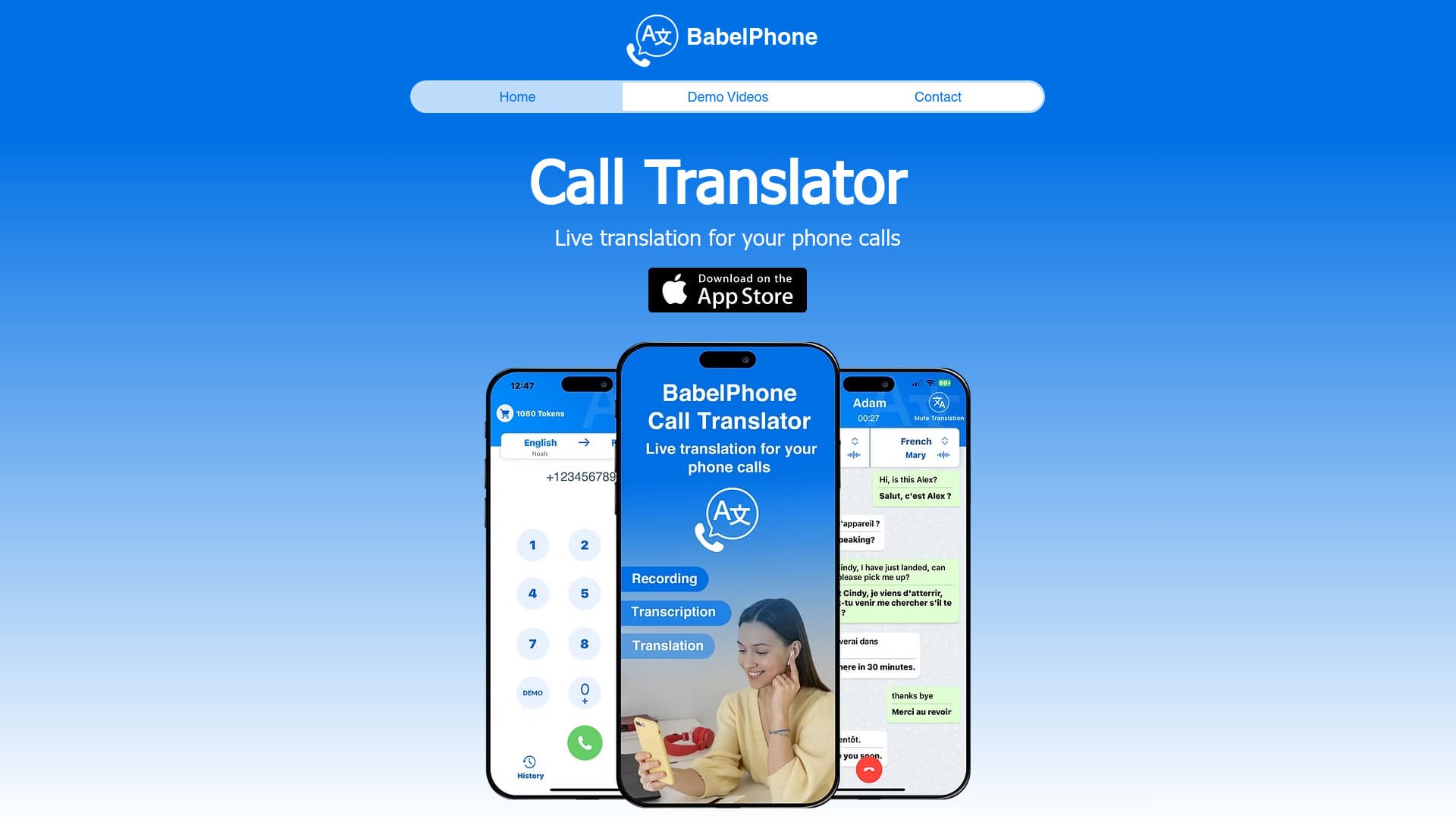 Babelphone - Call Translator