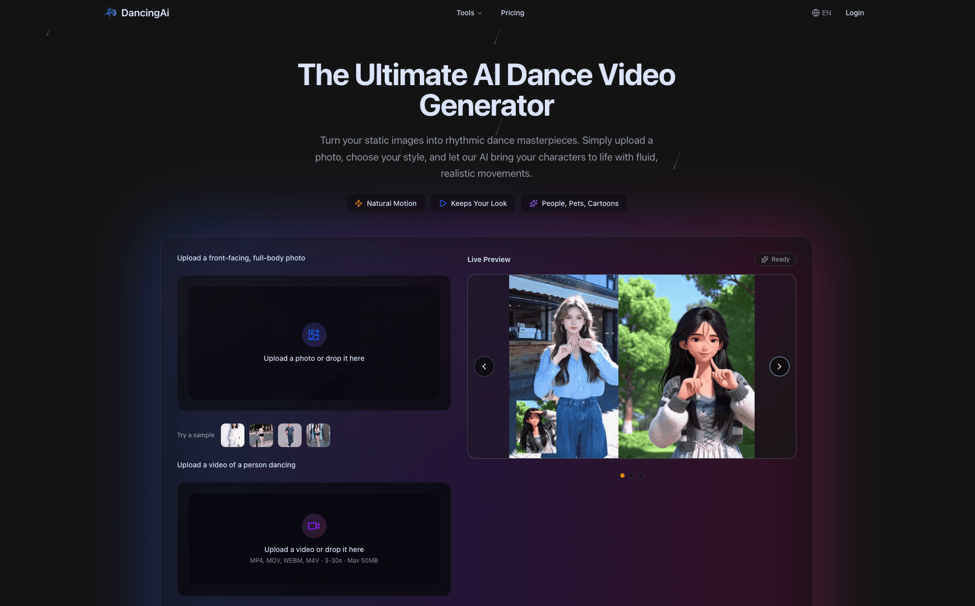 AI Dance Generator