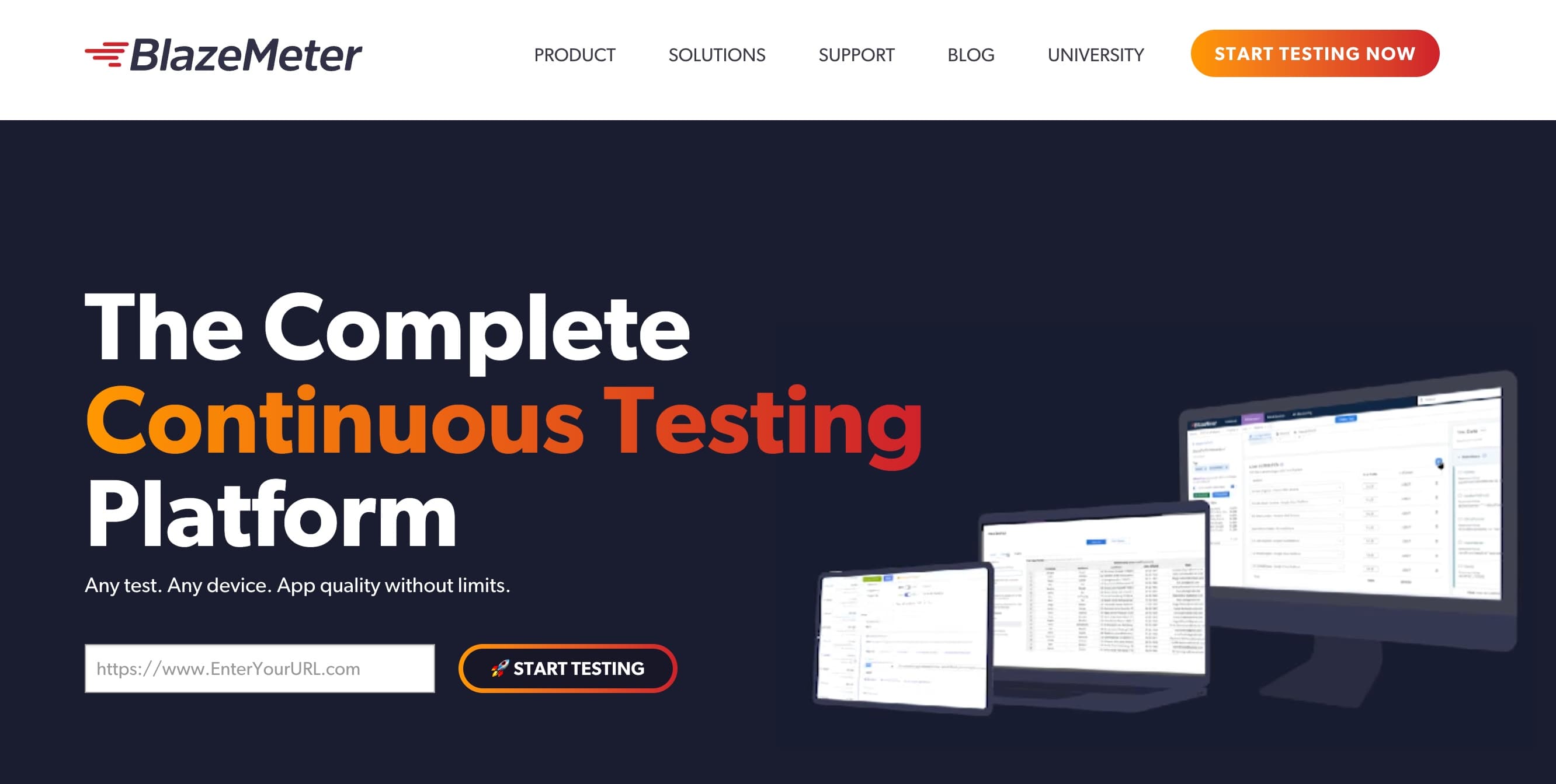 BlazeMeter Continuous Testing Platform