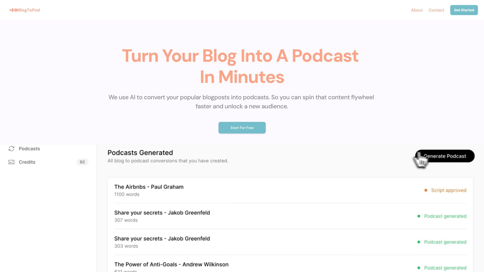 Blogtopod