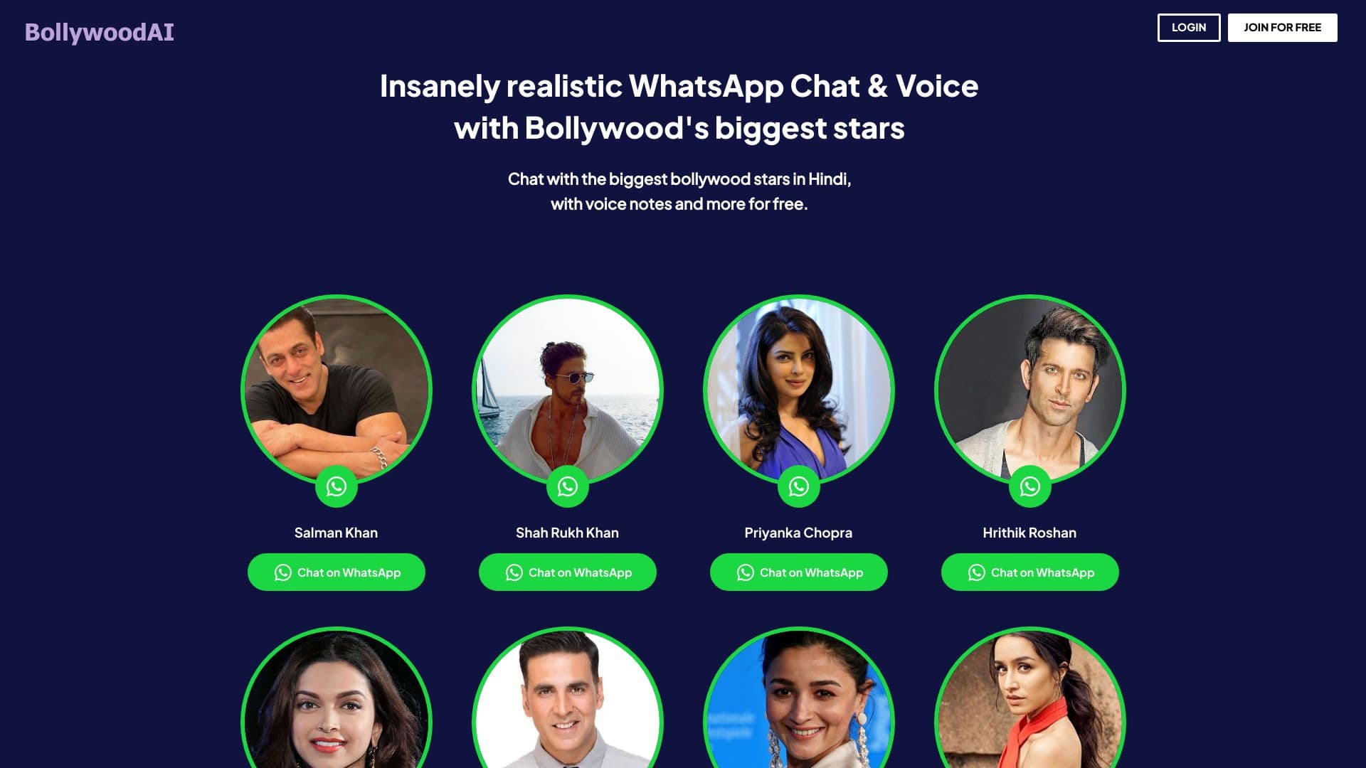 Bollywoodai - Hindi 'voice AI