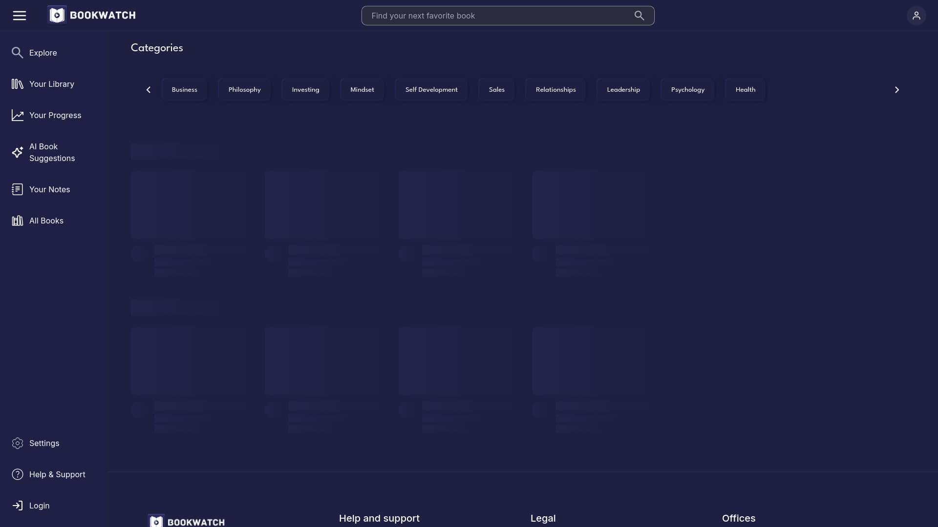 Bookwatch - The 1st Visual Library