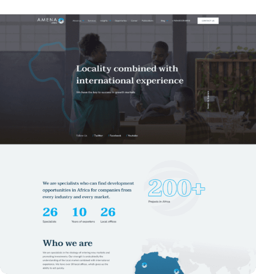 BOWWE Websites & Landing Page