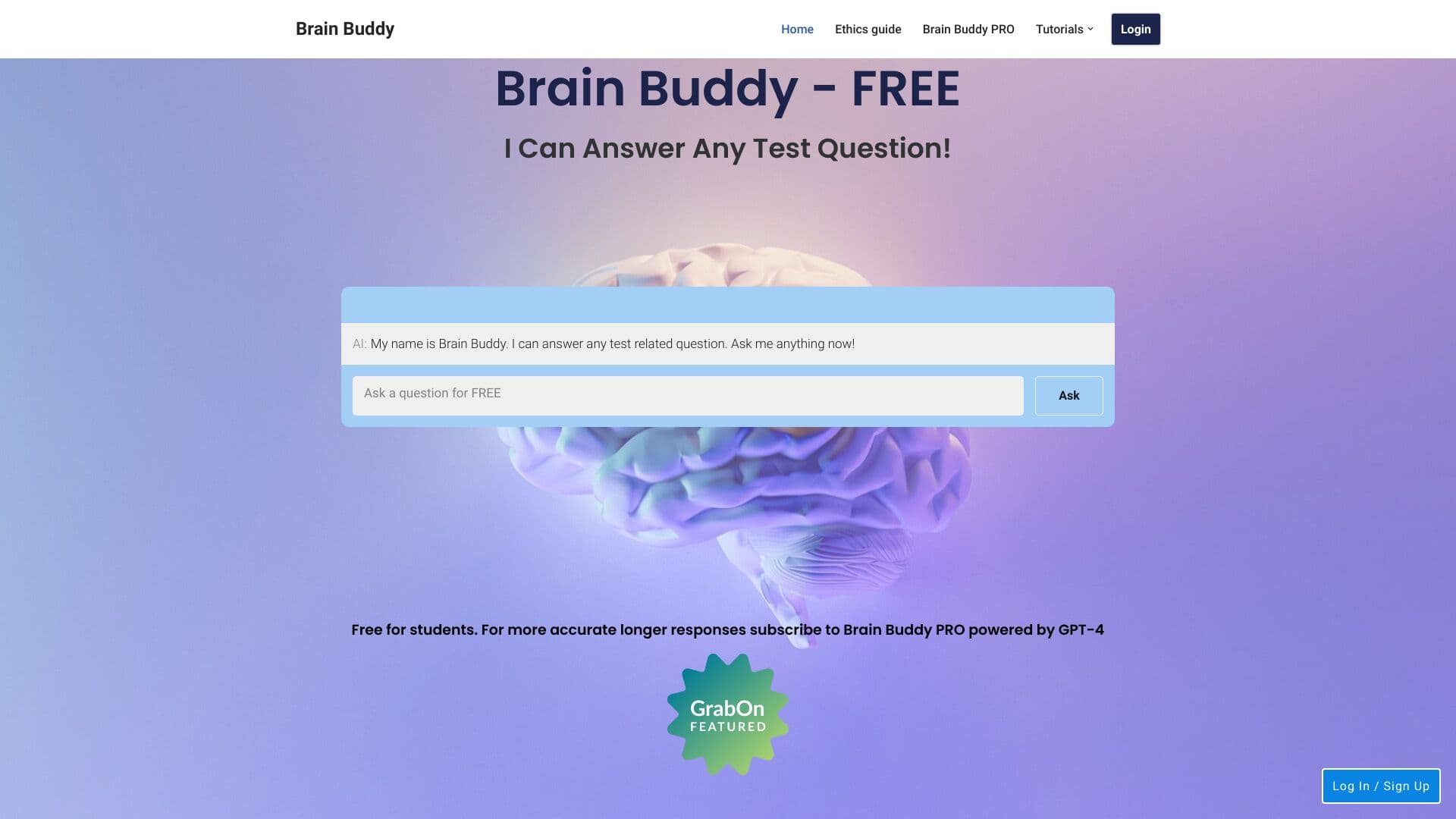Brain Buddy - AI Tutor