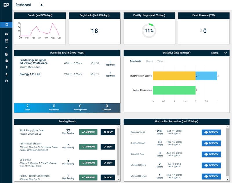 Brightly Event Manager
