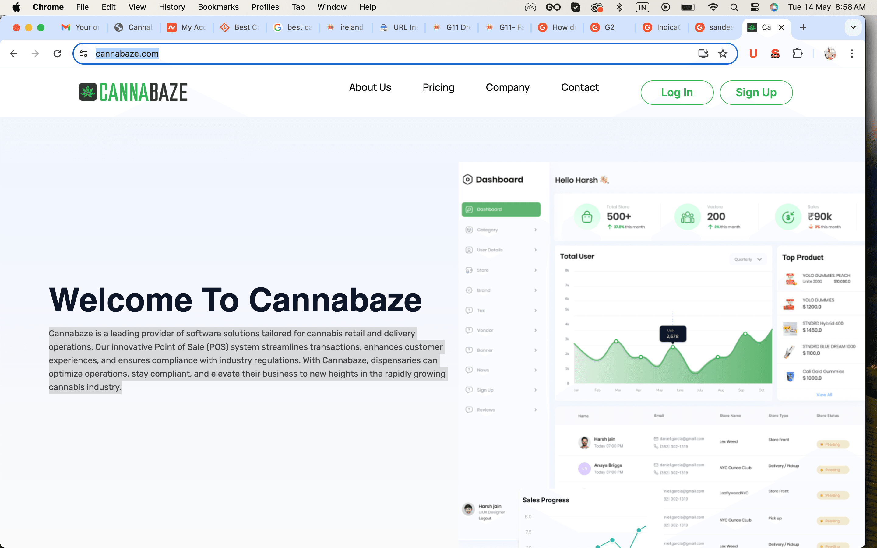 CannaBaze - Cannabis POS