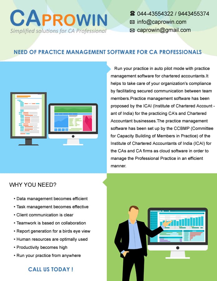 CAProWin Practice Management Software