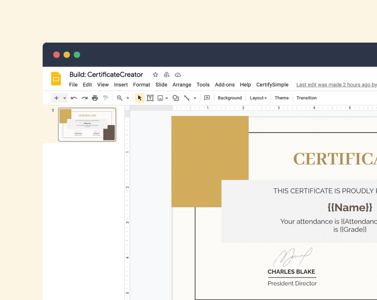 CertifySimple