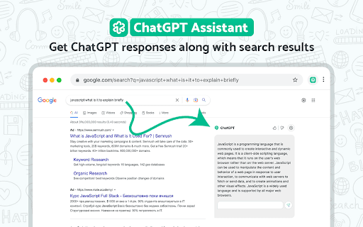 ChatGPT Assistant for Google
