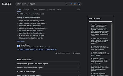 Chatgpt For Google Search