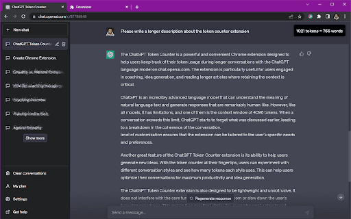 Chatgpt Token Counter