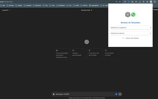 Chatgpt Whatsapp Template Generator
