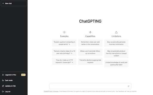 ChatGPT TING Deliverables Extension