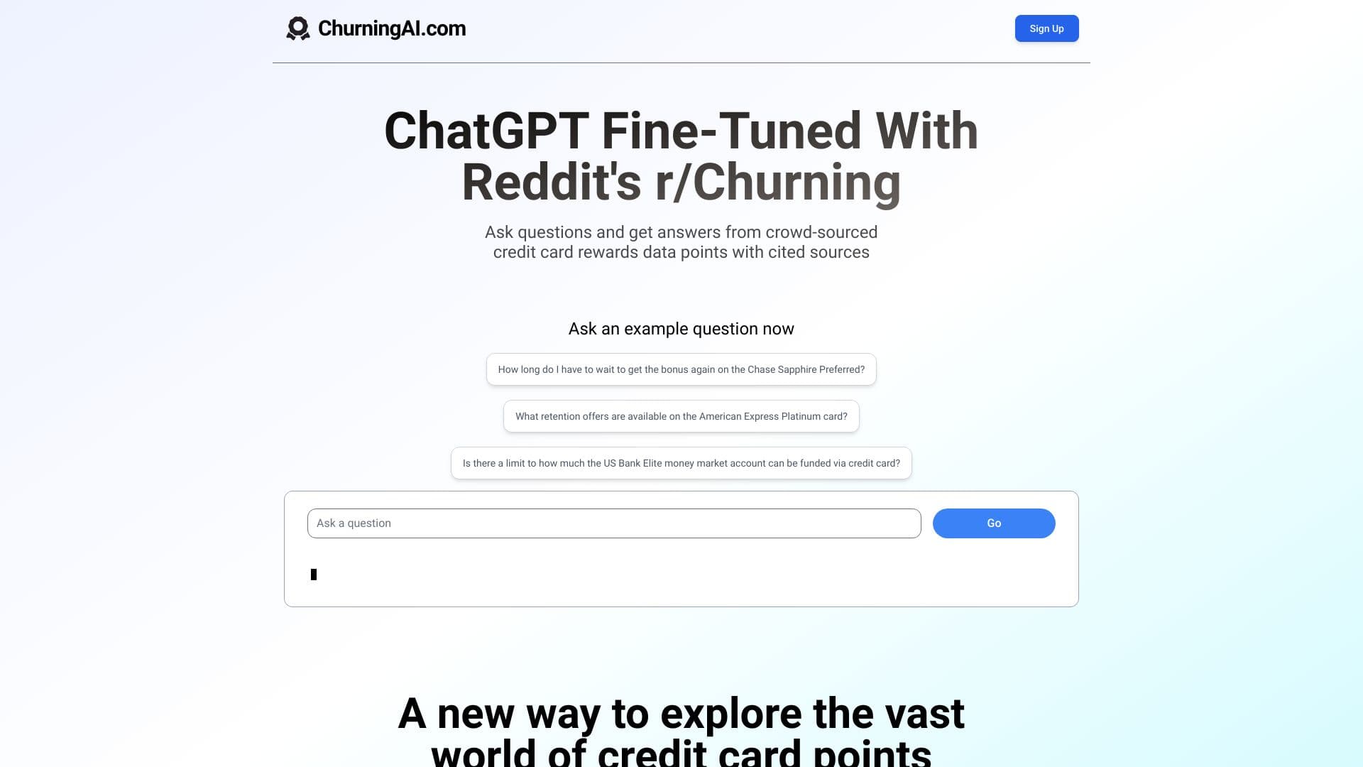Credit Card Points and Rewards Community