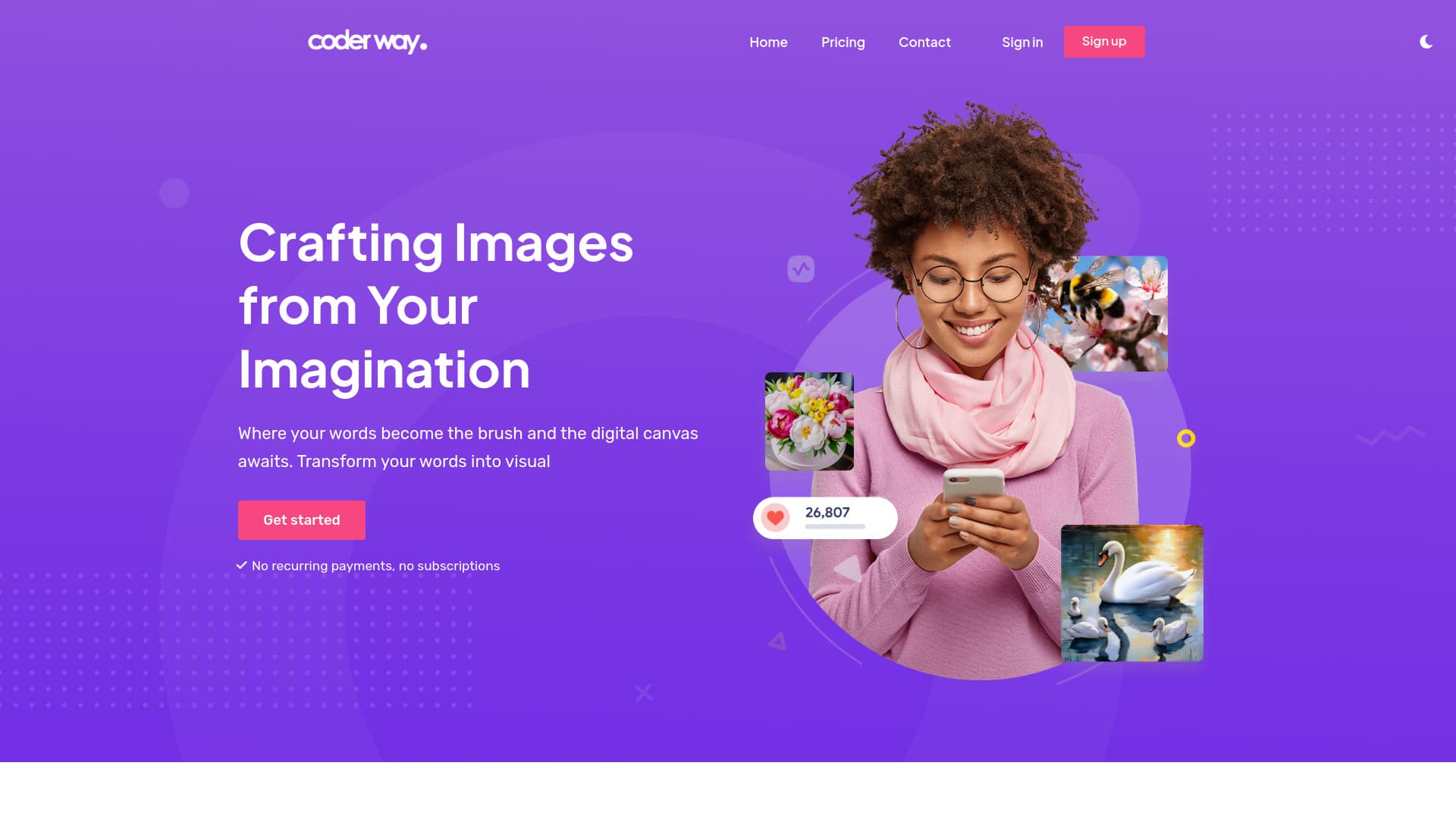 Coderway AI image generator