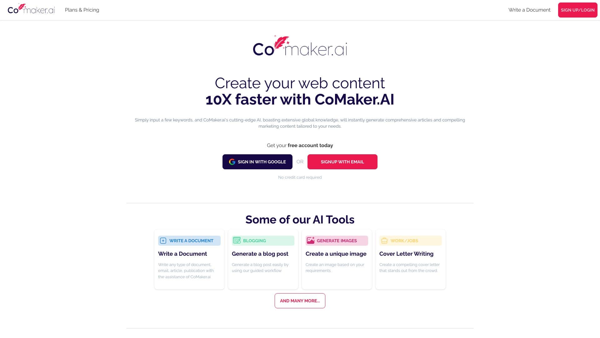 Comaker AI