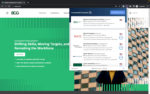 Comparable-companies