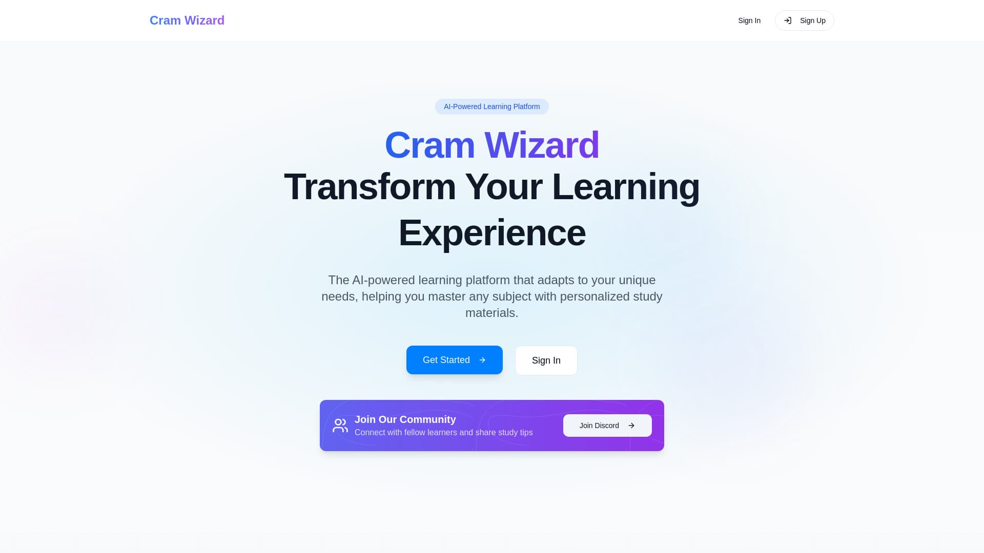 Cram Wizard