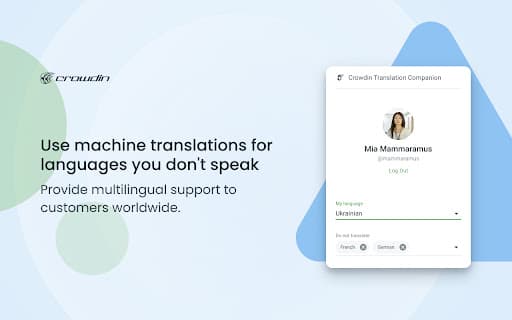 Crowdin Translation Companion
