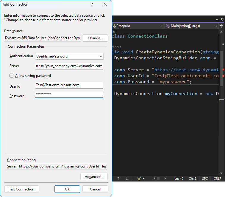 dotConnect for Dynamics 365