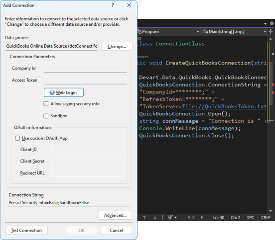 dotConnect for QuickBooks Online