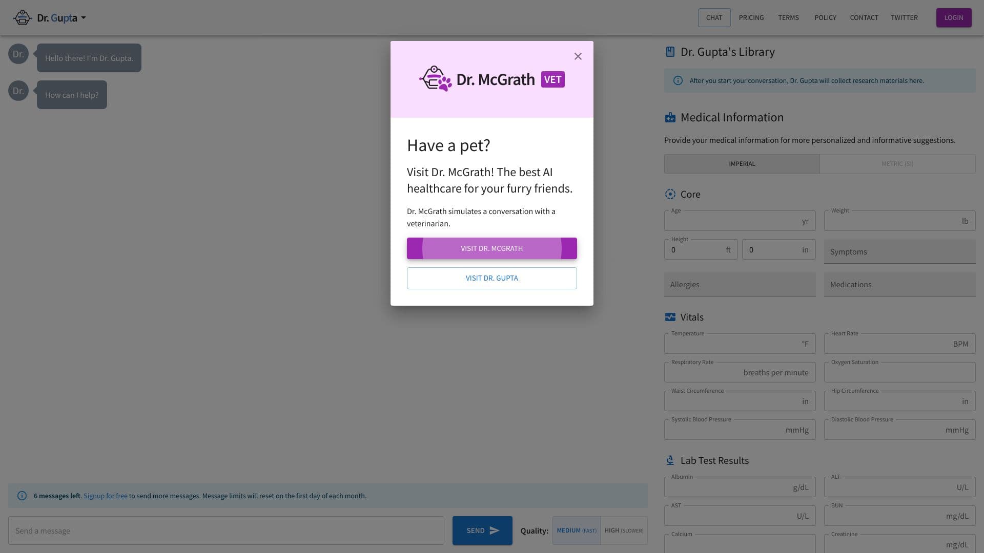 Gupta 医生：AI 医师聊天机器人