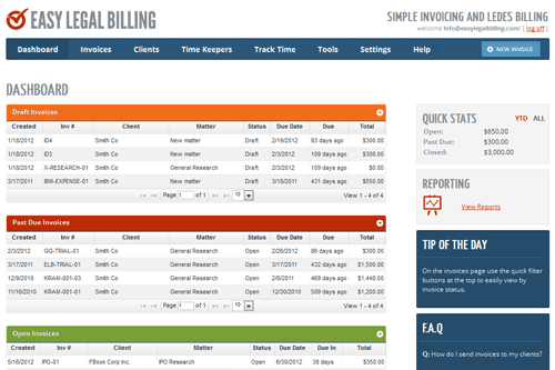 Easy Legal Billing