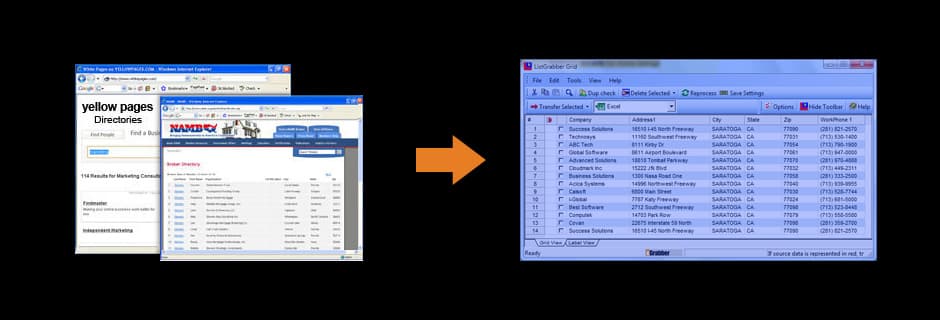 eGrabber ListGrabber