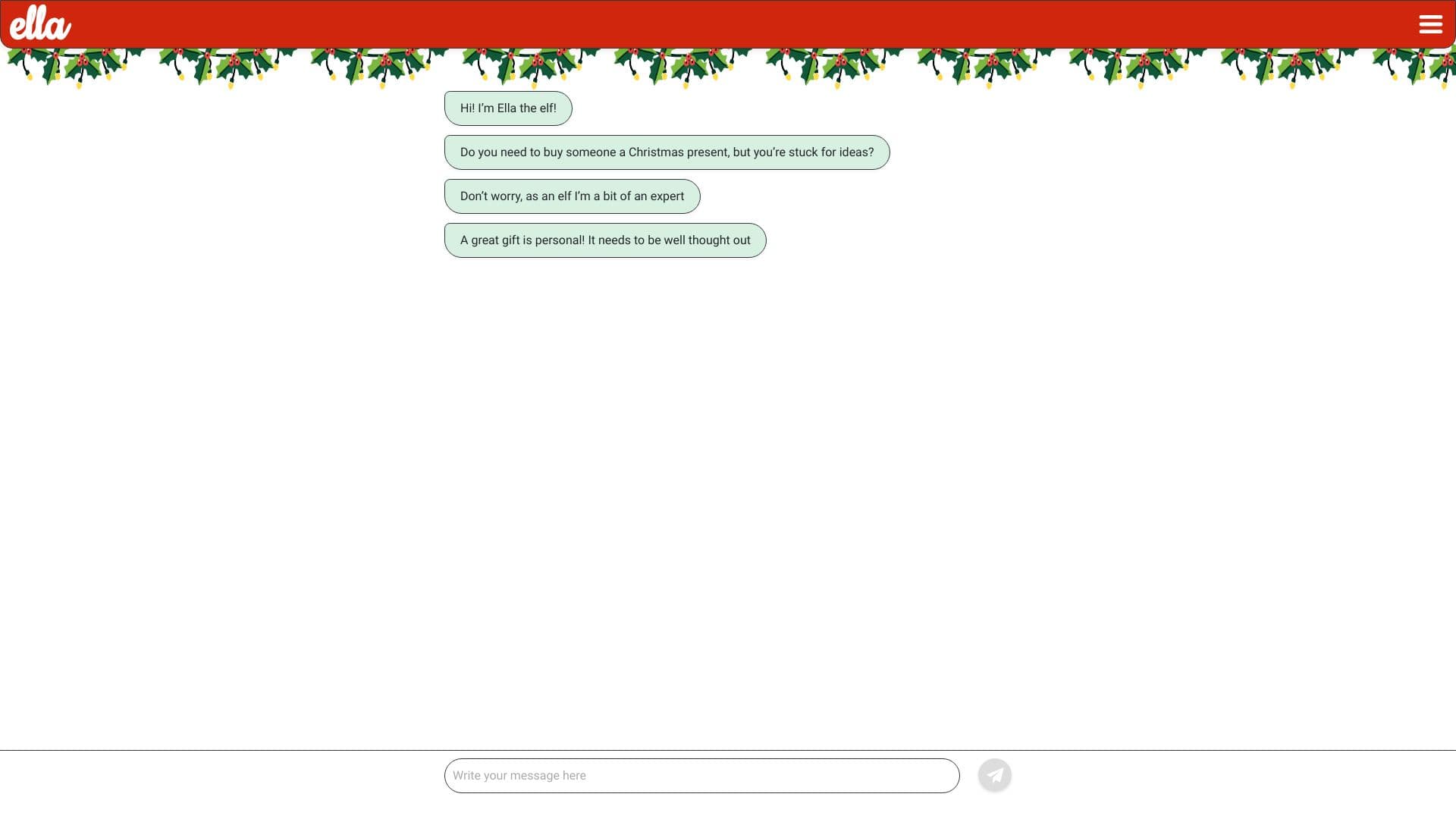 Ella La Buscadora de Regalos