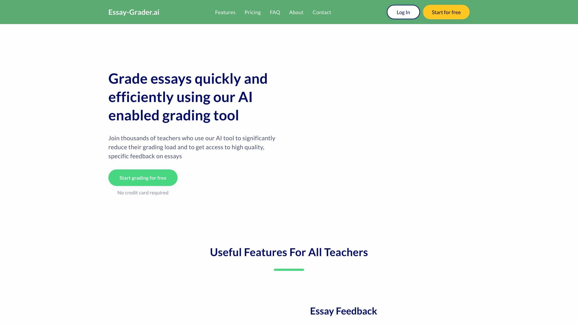 Essay Grader AI