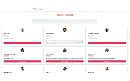 Extensión Fastinterviews