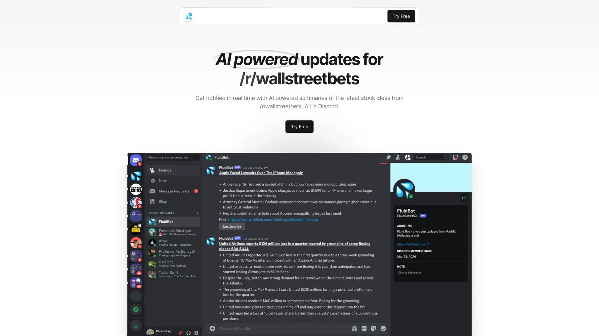 Fluid - AI株式アップデート