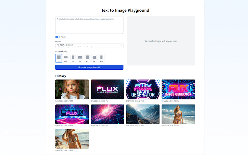 Flux Image Generator