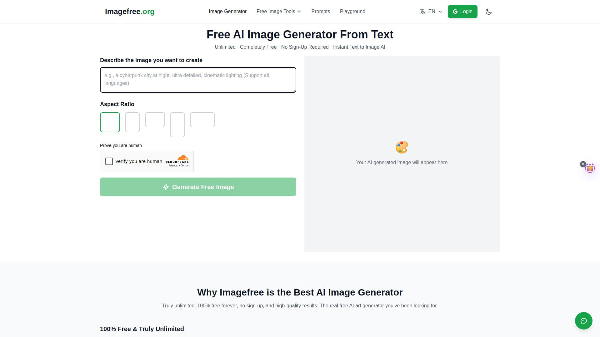 Free AI Image Generator