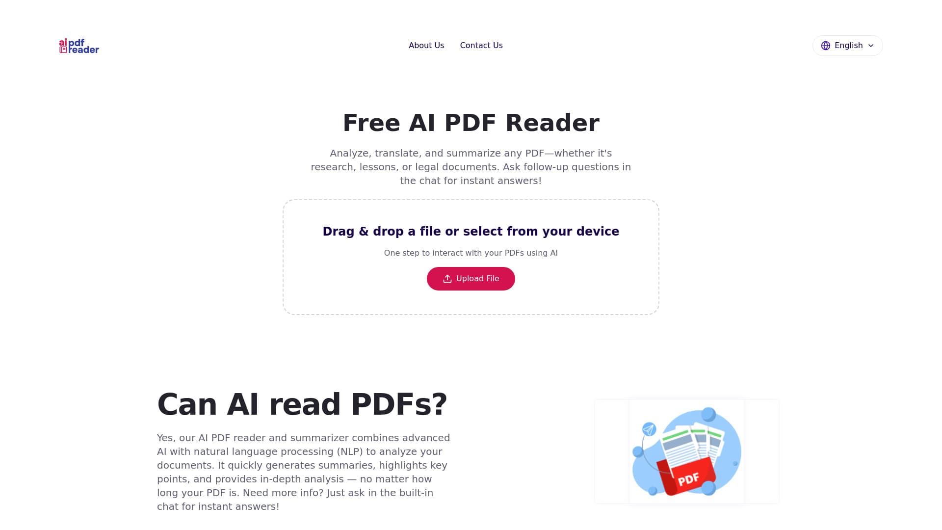 Free AI Pdf Reader
