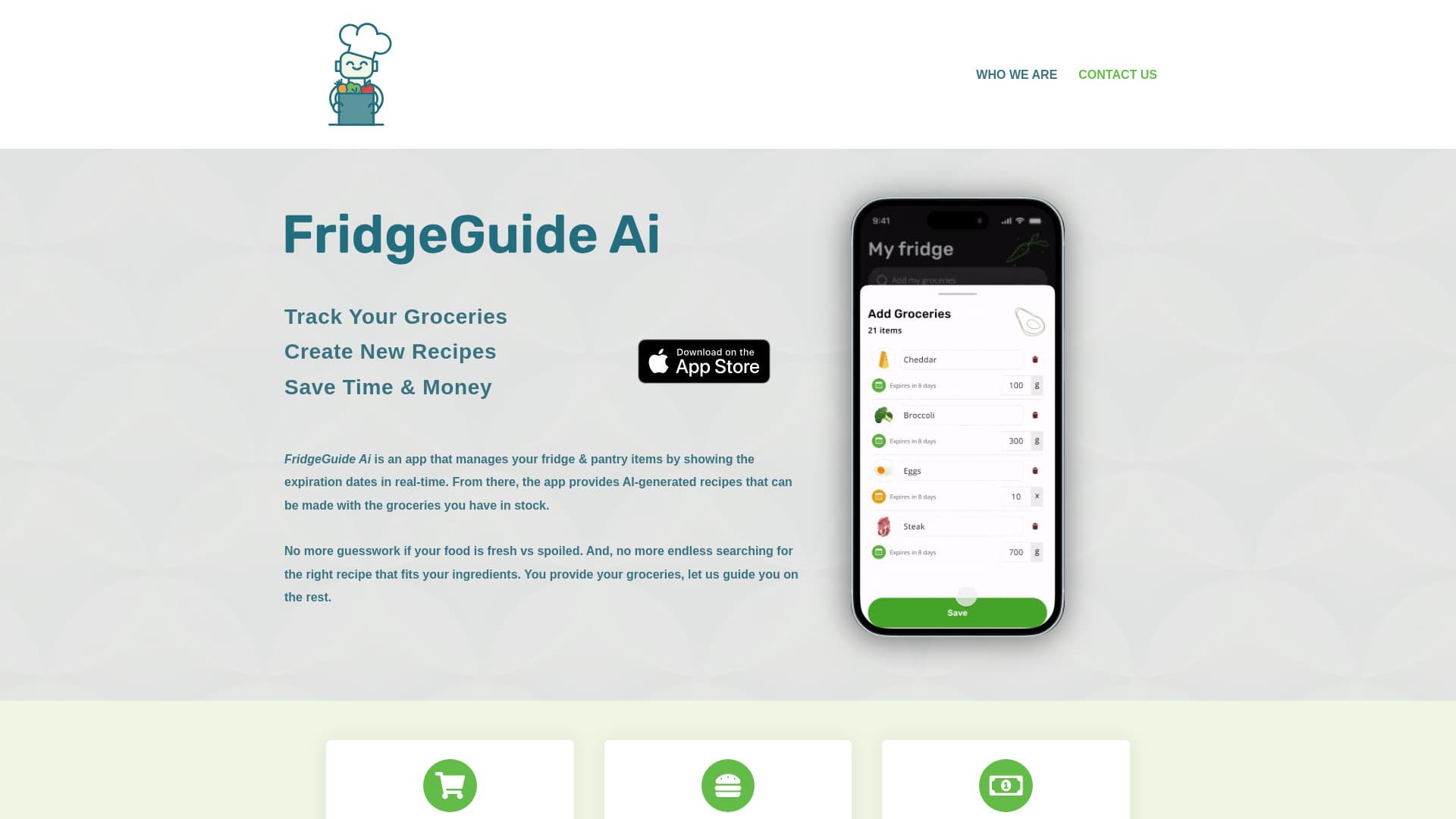 Fridgeguide AI
