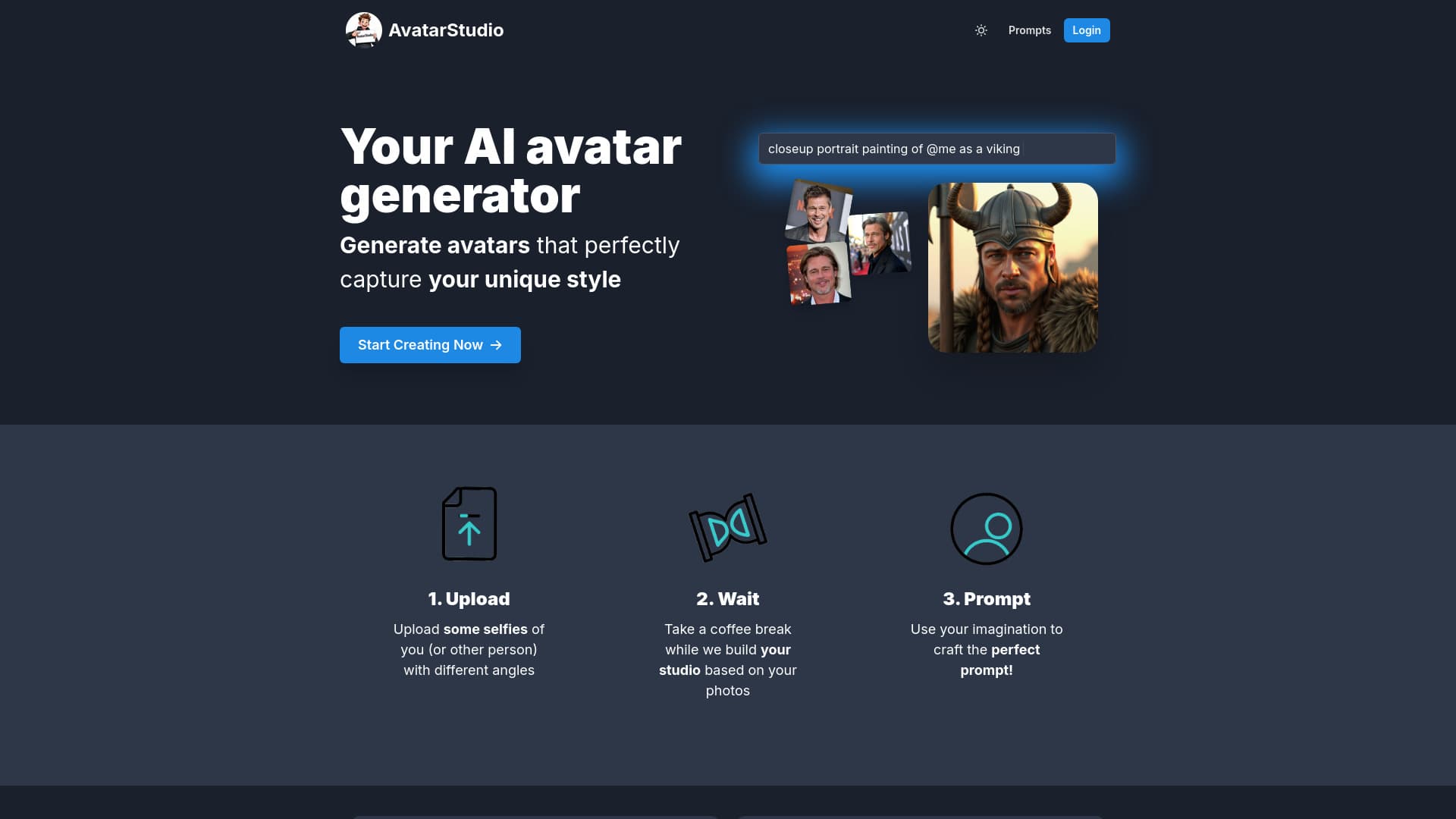 Gerar Avatar AI Personalizado