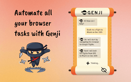 Genji - KI Browser-Assistent