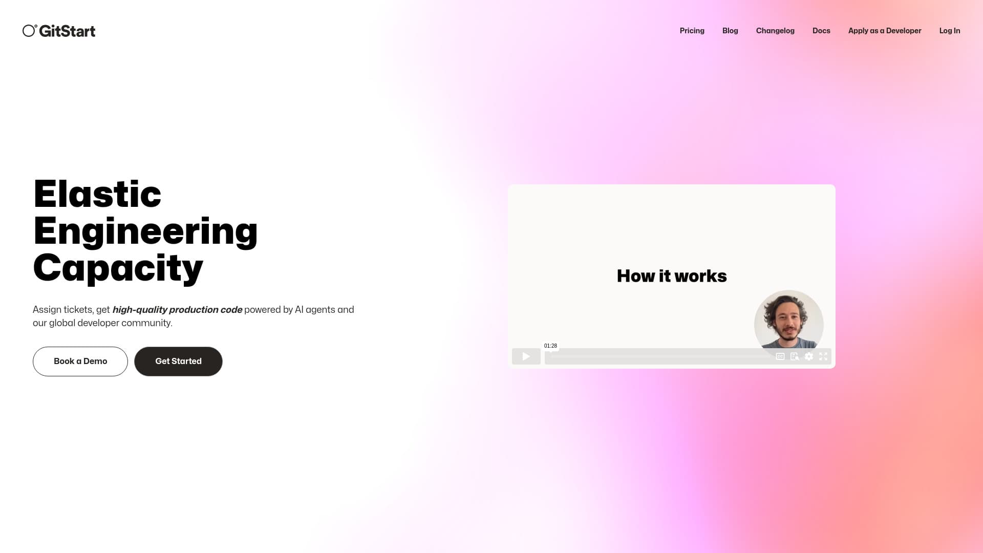 ◯˚gitstart AI Ticket Studio