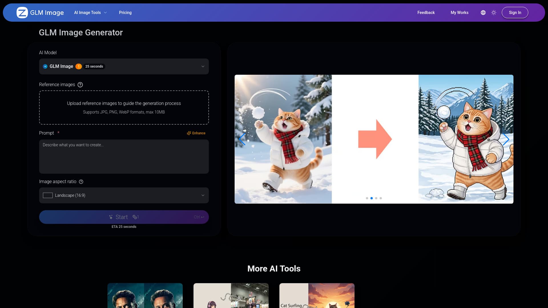 Glm 画像ジェネレーター&エディター