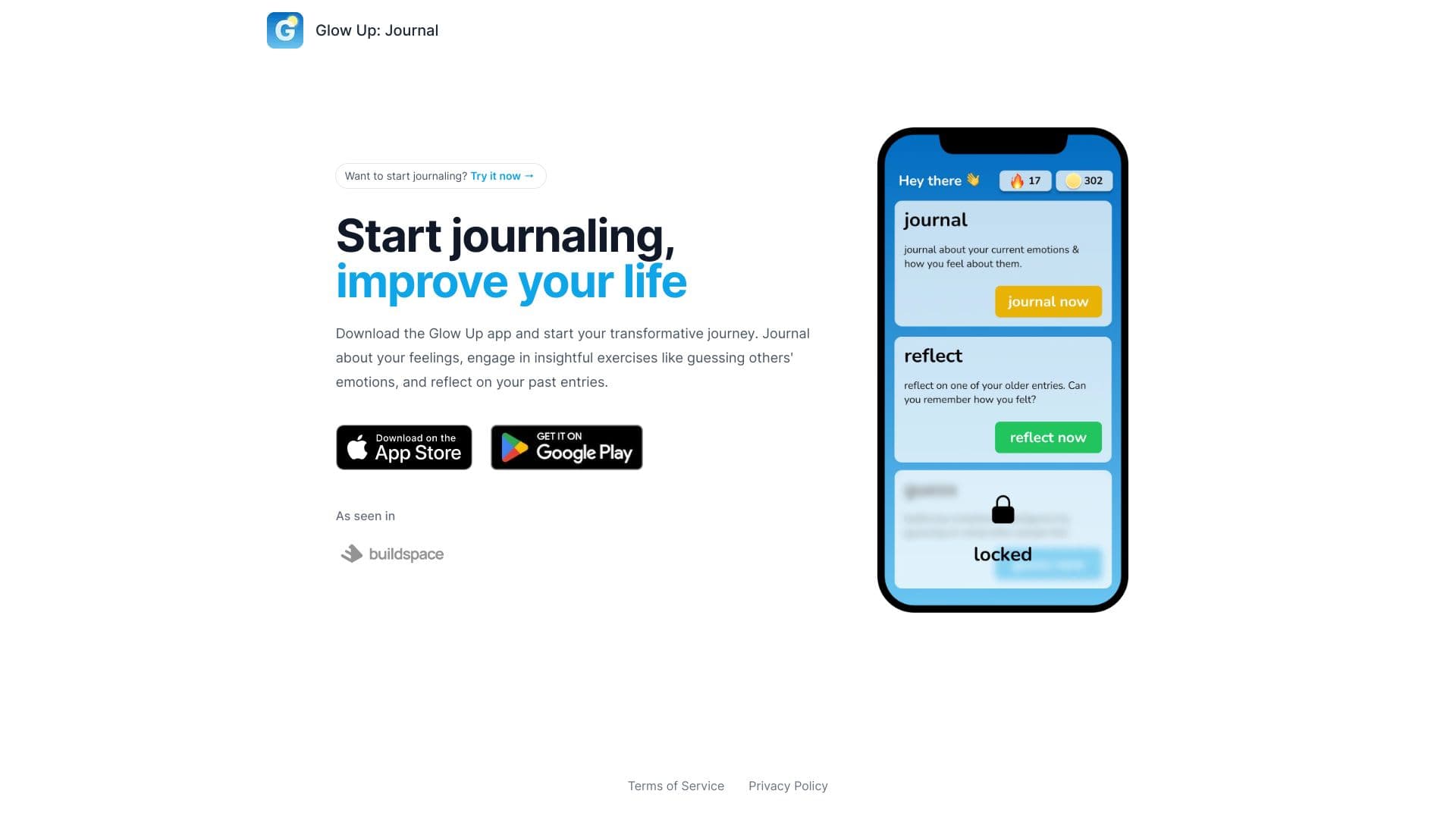 Glow Up: Journal & Coach