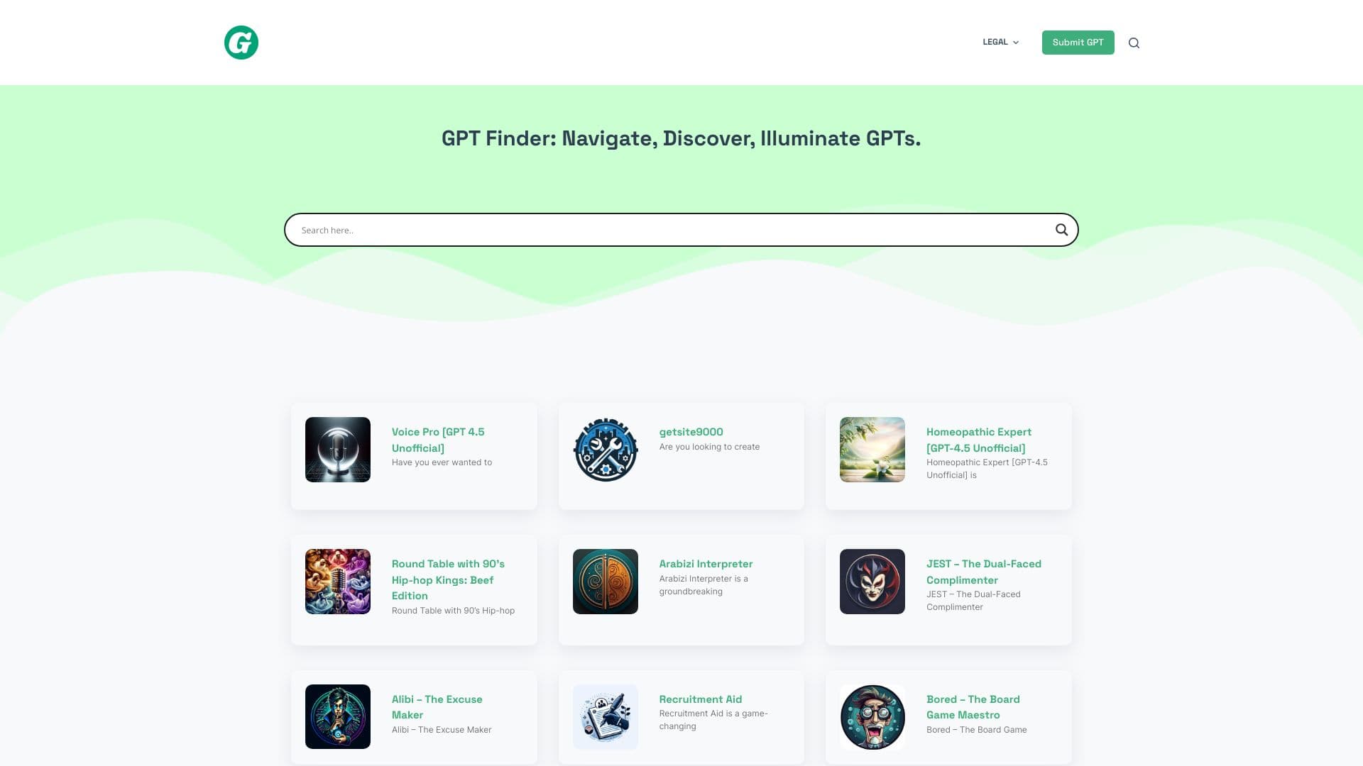 GPT Finder