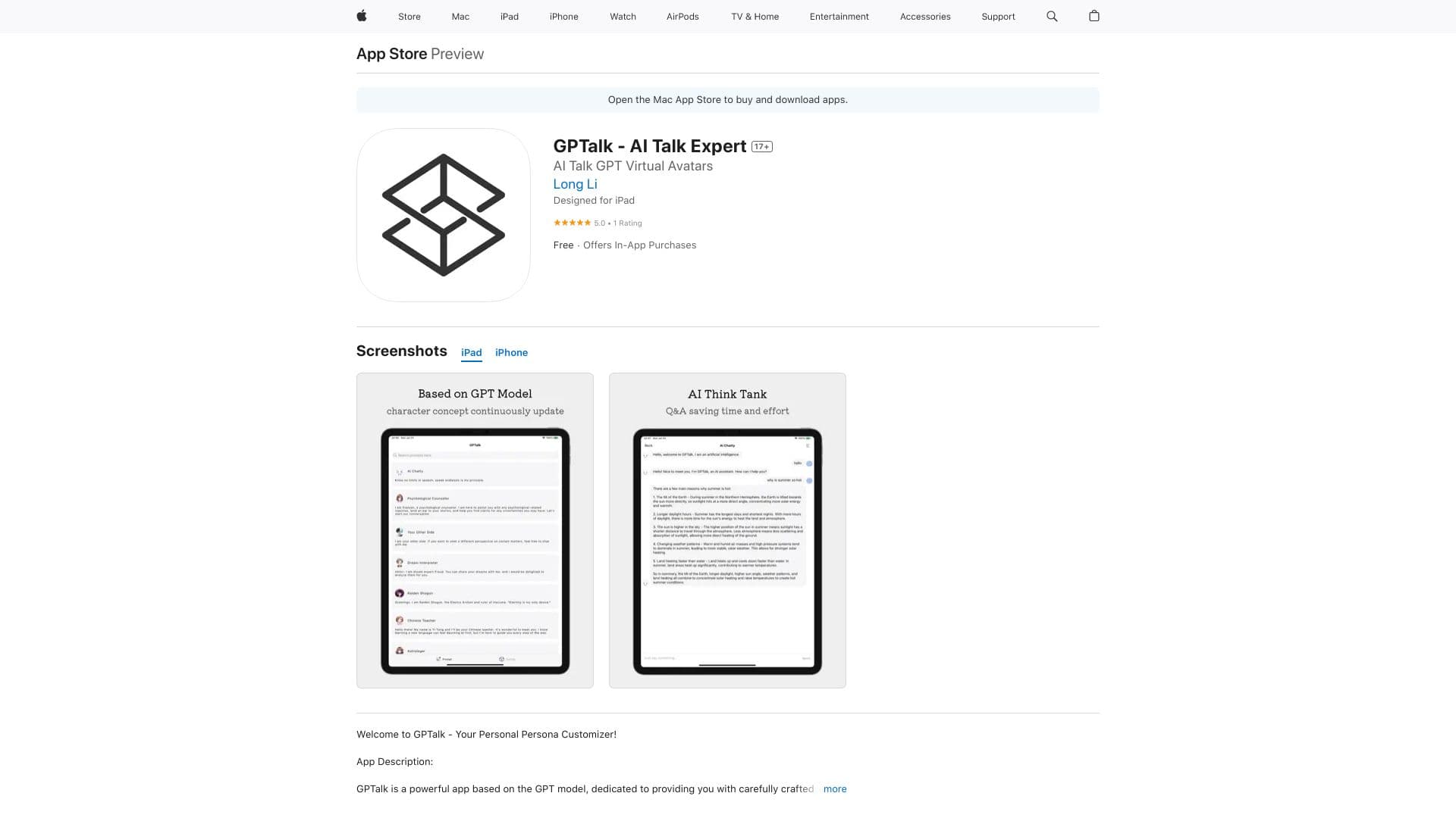 Gptalk - AI Talk Expert
