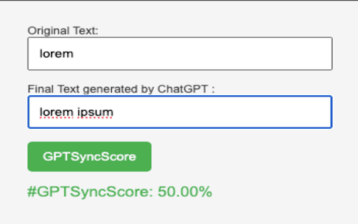 Gptsyncscore