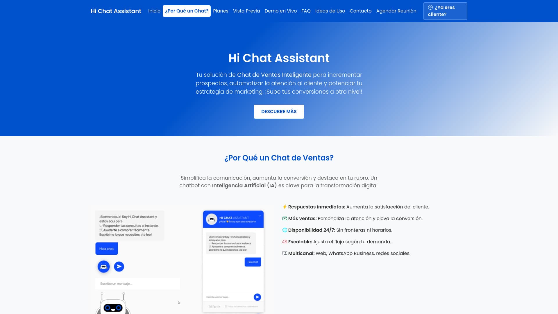 Salut Assistant Chat