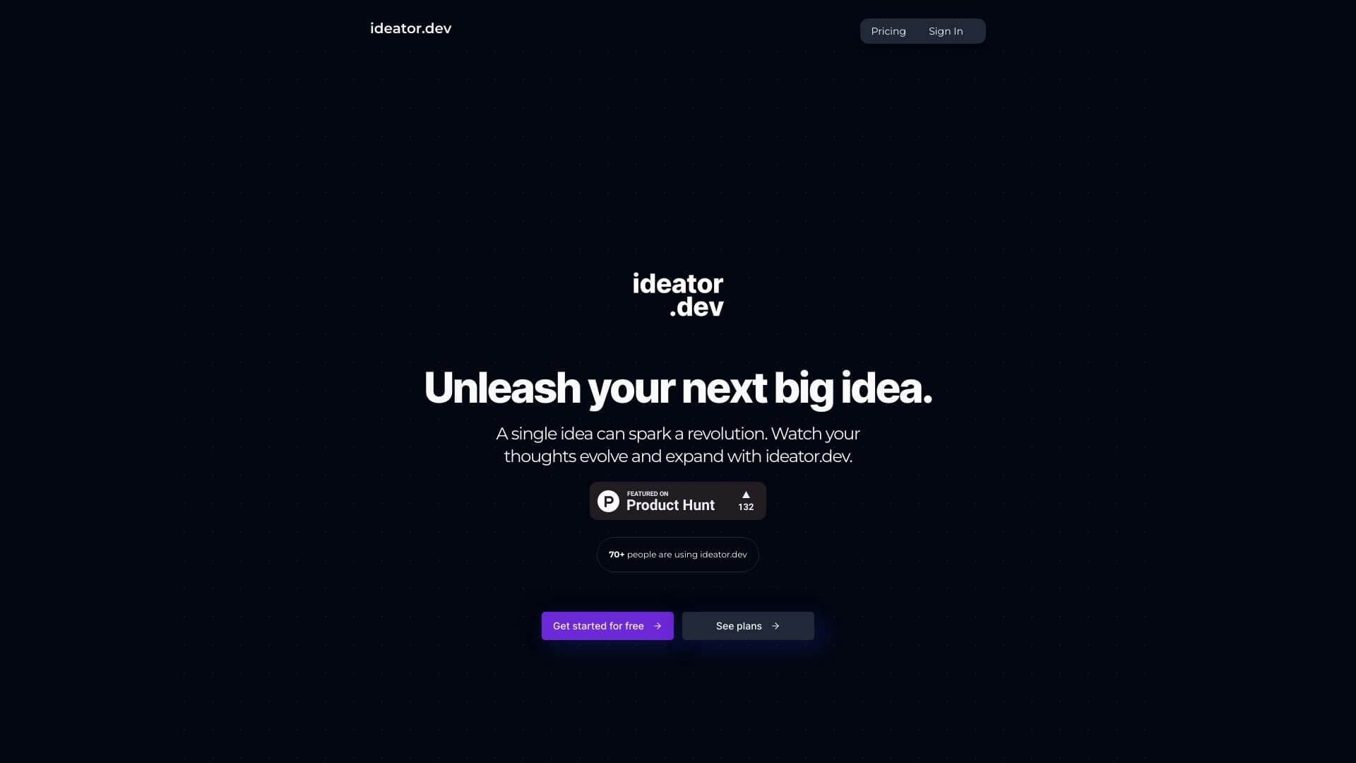 Ideator.dev