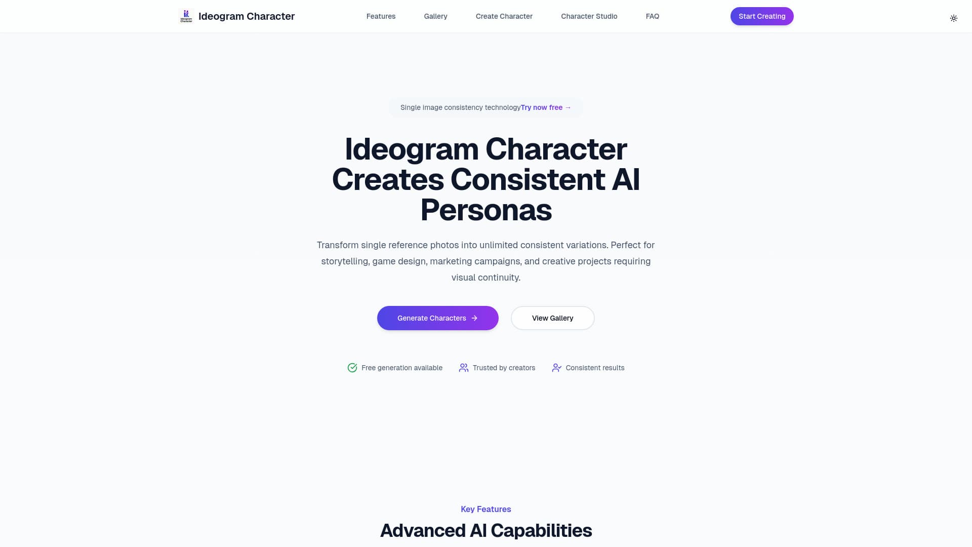 Ideogram Character