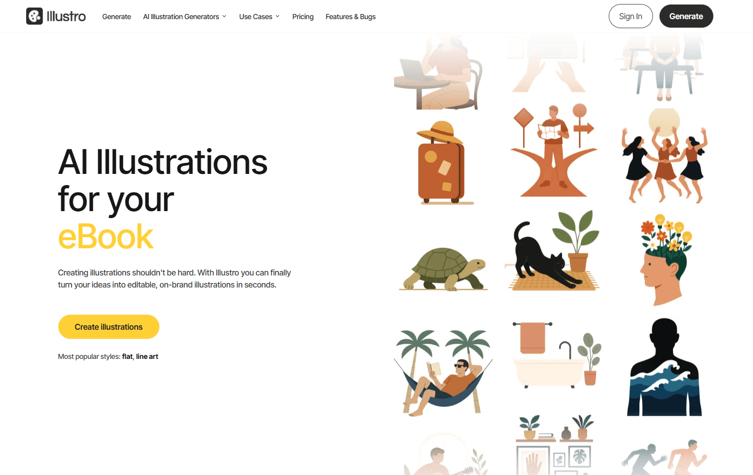 Illustro – AI Illustration Generator