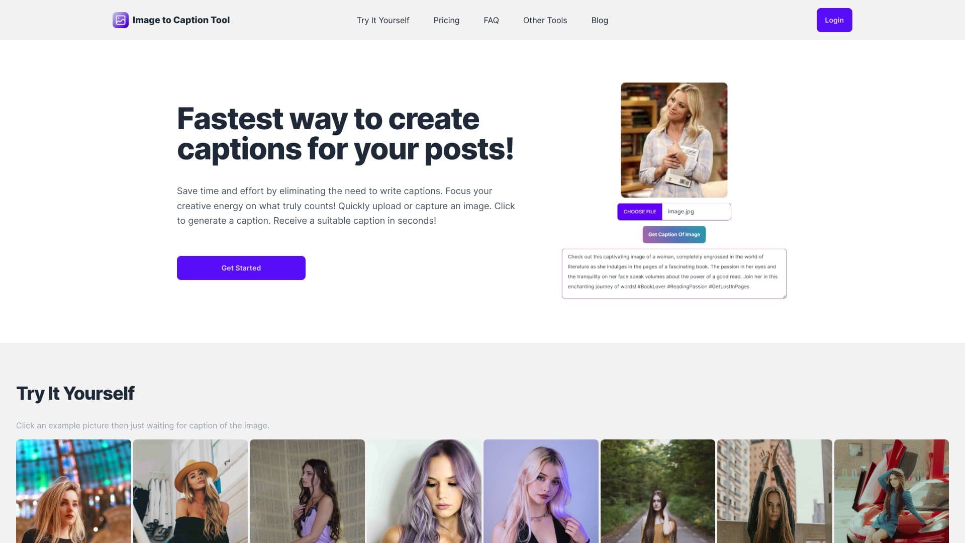 Herramienta de Imagen a Subtítulo